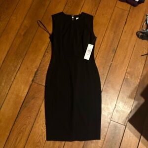 Calvin Klein Classic Black Midi Dress